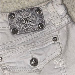 white shorts